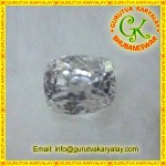 White Zircon Ratti-9.01(8.15ct) Govt.Lab Tested Natural Zircan Safed Swet